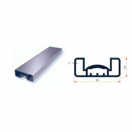 Handrail 60X25X2M (code: 1017)