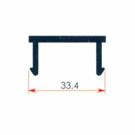 Glass column mirror (code: 1019)