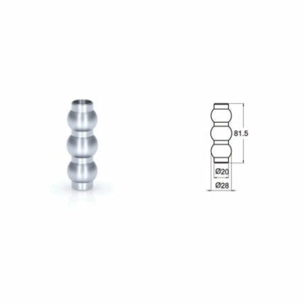 Decorative rosette tube F16 (code: 620-2104)