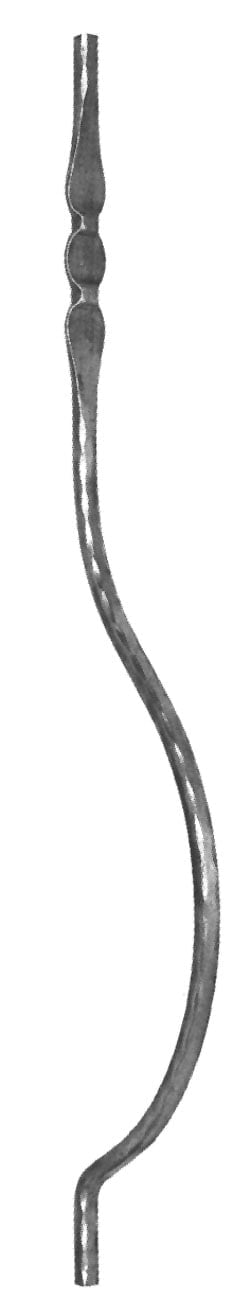 κοιλιά με μοτίφ στο επάνω μέρος και προσθήκη λόγχης (κωδικός: 125-02)