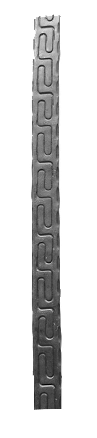 Λάμα σφυρήλατη με σχέδιο μαίανδρος  (κωδικός: 175-1)