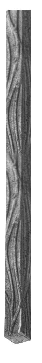 μασίφ τετράγωνη βέργα με σχέδιο δένδρο διαστάσεων 12x12mm, 14x14mm, 16x16mm (κωδικοί από 272-074120 έως 272-074160)