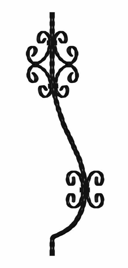 forged belly with built-in carabiner (code: 300-03203)