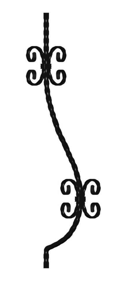 κοιλιά σφυρήλατη με ενσωματωμένα καράβολα (κωδικός: 300-03204)