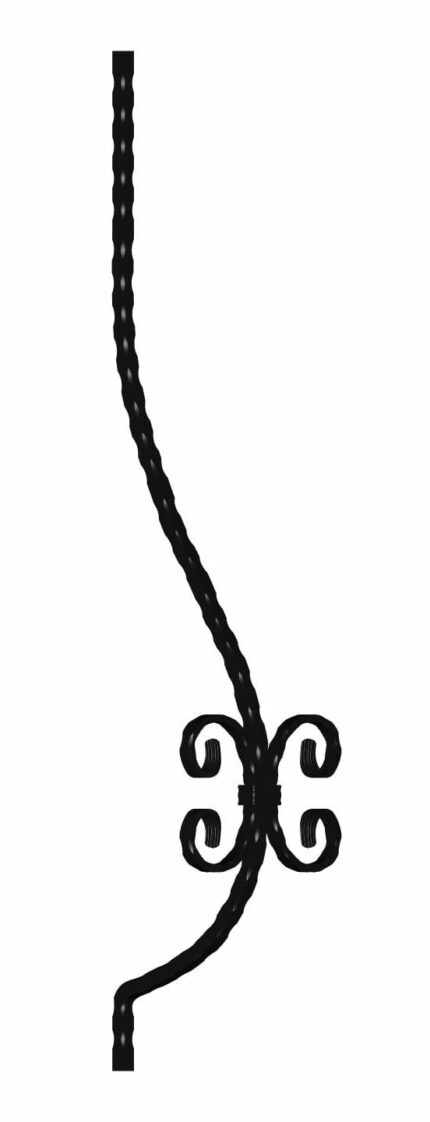 κοιλιά σφυρήλατη με ενσωματωμένα καράβολα (κωδικός: 300-03205)