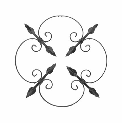 Representation of lama with spears