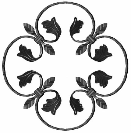 Representation of lama with spears