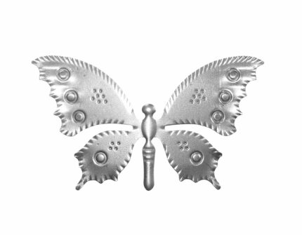 Πεταλούδα από λαμαρίνα διαστάσεων 125Χ80ΜΜ (κωδικός: 430-02609) ή 110Χ65ΜΜ (κωδικός: 430-02620)