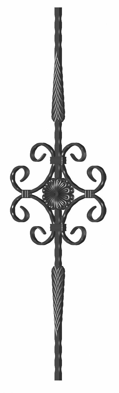 Item with herringbone design