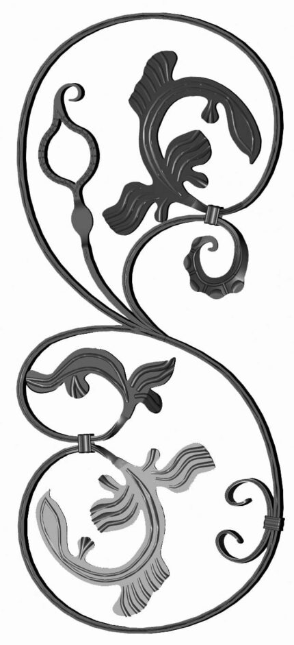 Στοιχείο με καράβολα και φυλλαράκια