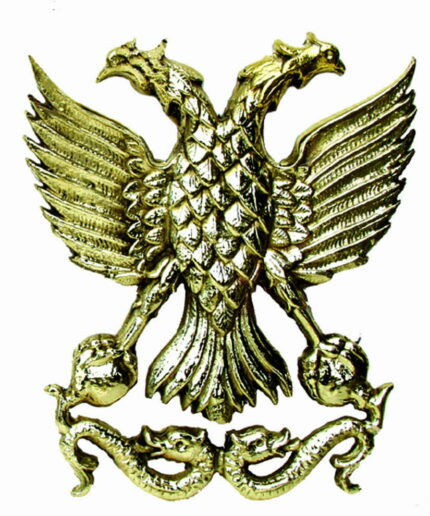 Bronze double-headed eagle